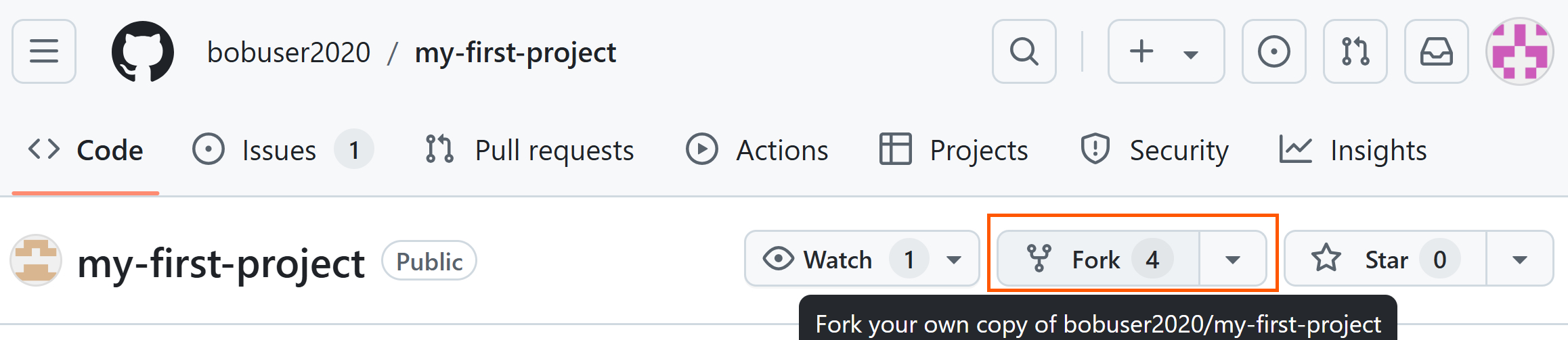 forking
