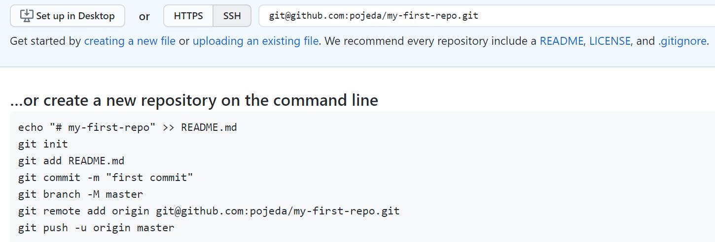 GitHub new repo